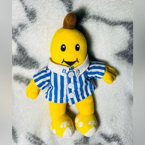 1995 Vintage Tomy BANANAS IN PYJAMAS B1 Stuffed 8” Plush Toy